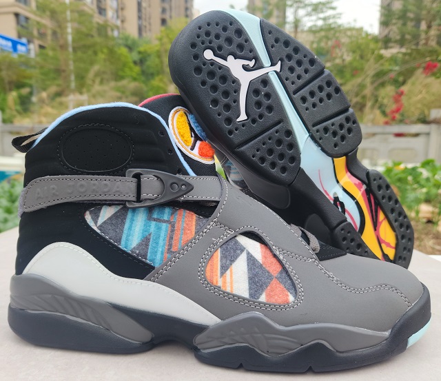 Air Jordan 8 Retro VIII 2025 Grade AAA N7 Pendleton - Click Image to Close